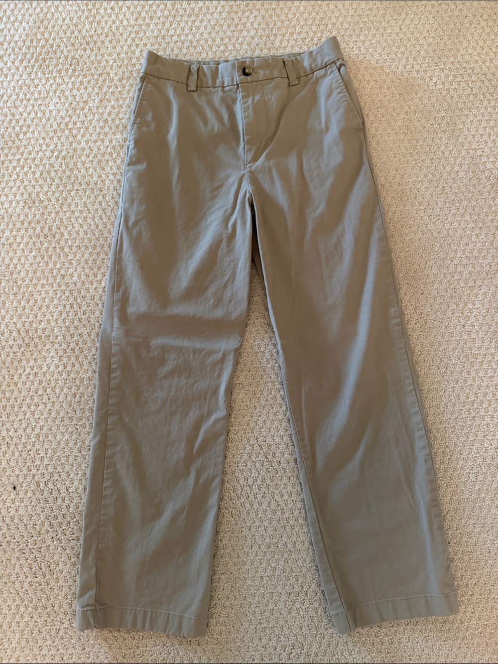 Like New Vineyard Vines Boys' Khaki Chinos Sz14